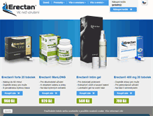 Tablet Screenshot of erectan.cz